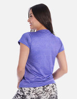 Camiseta liviana mujer fitness