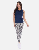 Camiseta deportiva mujer espalda cruzada