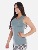 Camiseta sin mangas mujer entrenamiento