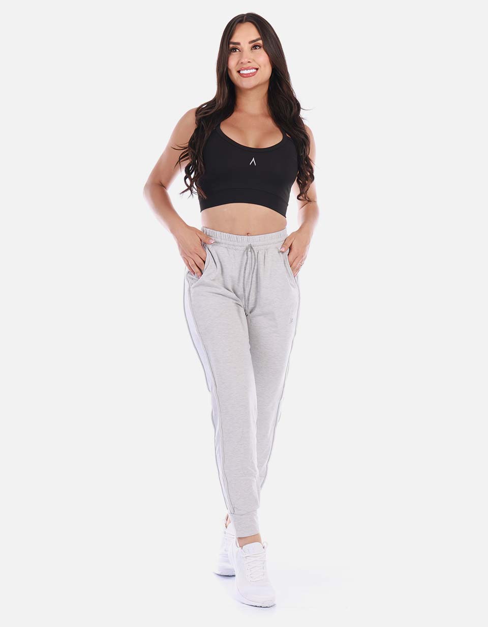 Jogger deportivo mujer con pretina elástica