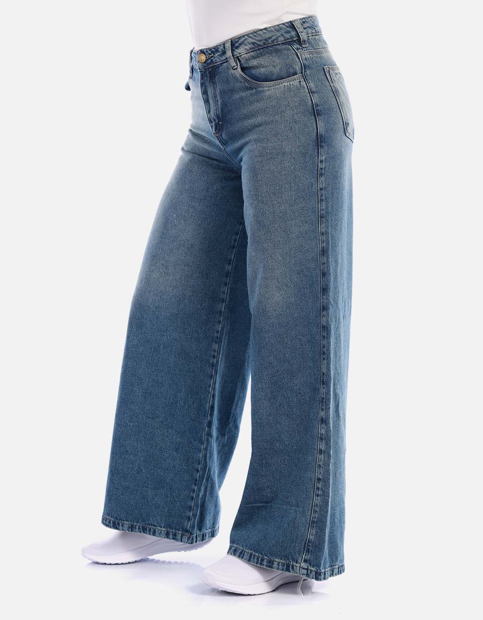 Jean skinny tiro medio mujer