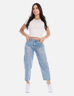 Mom Jean para Mujer estilo Urbano