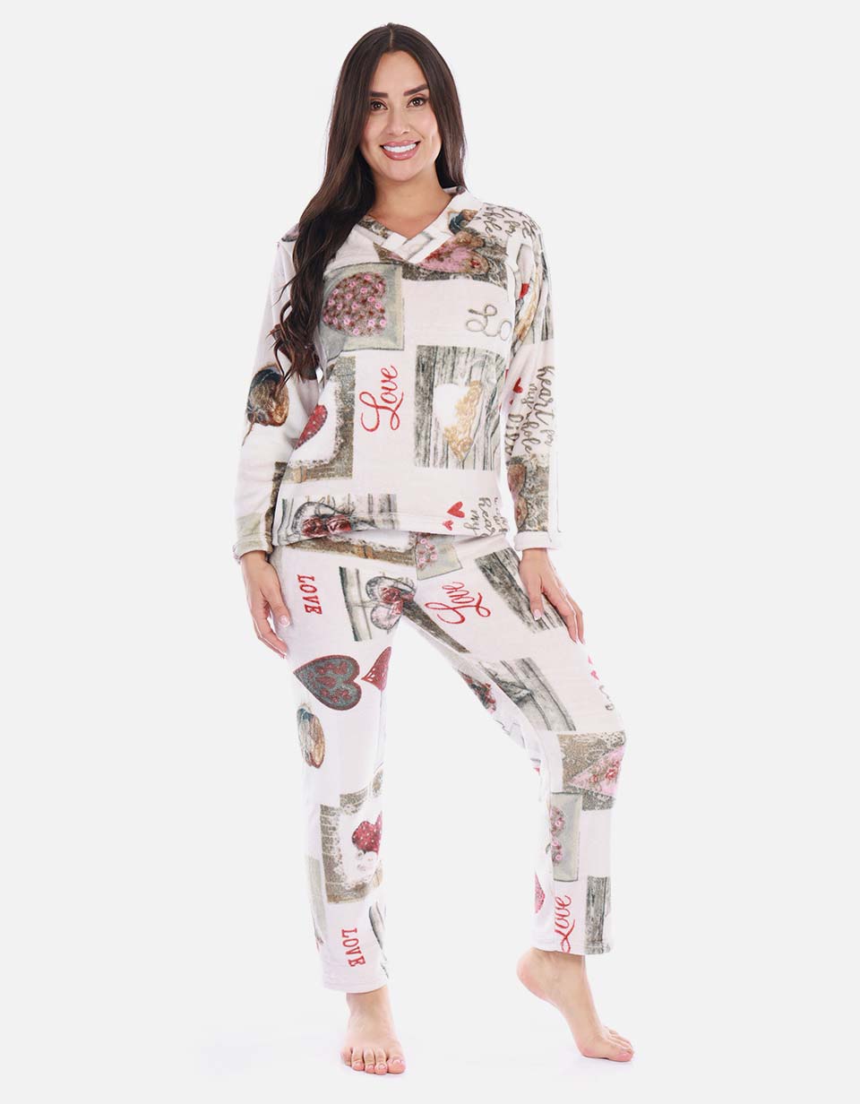 Pijama Térmica Para Mujer