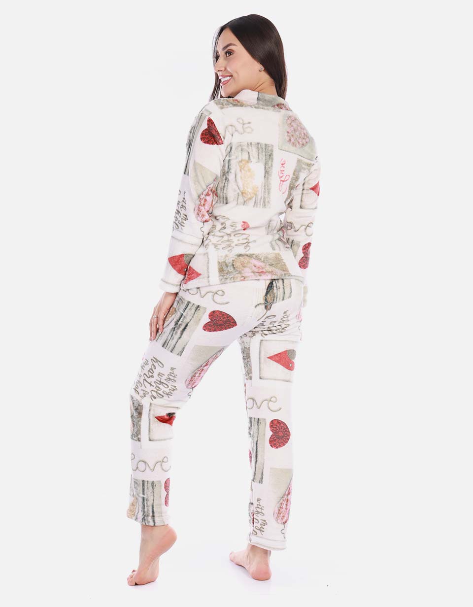 Pijama Térmica Para Mujer