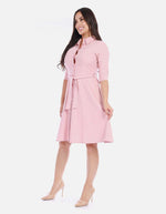 Vestido amplio con vuelo femenino