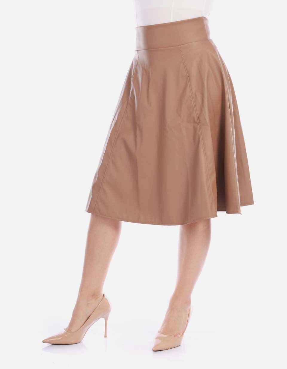 Falda evasé para mujer con estilo casual