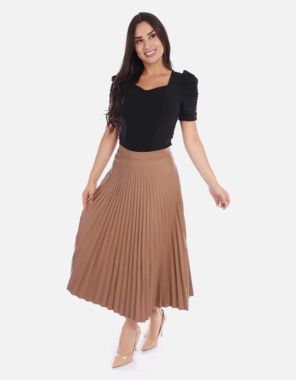 Blusa manga corta básica ajustada