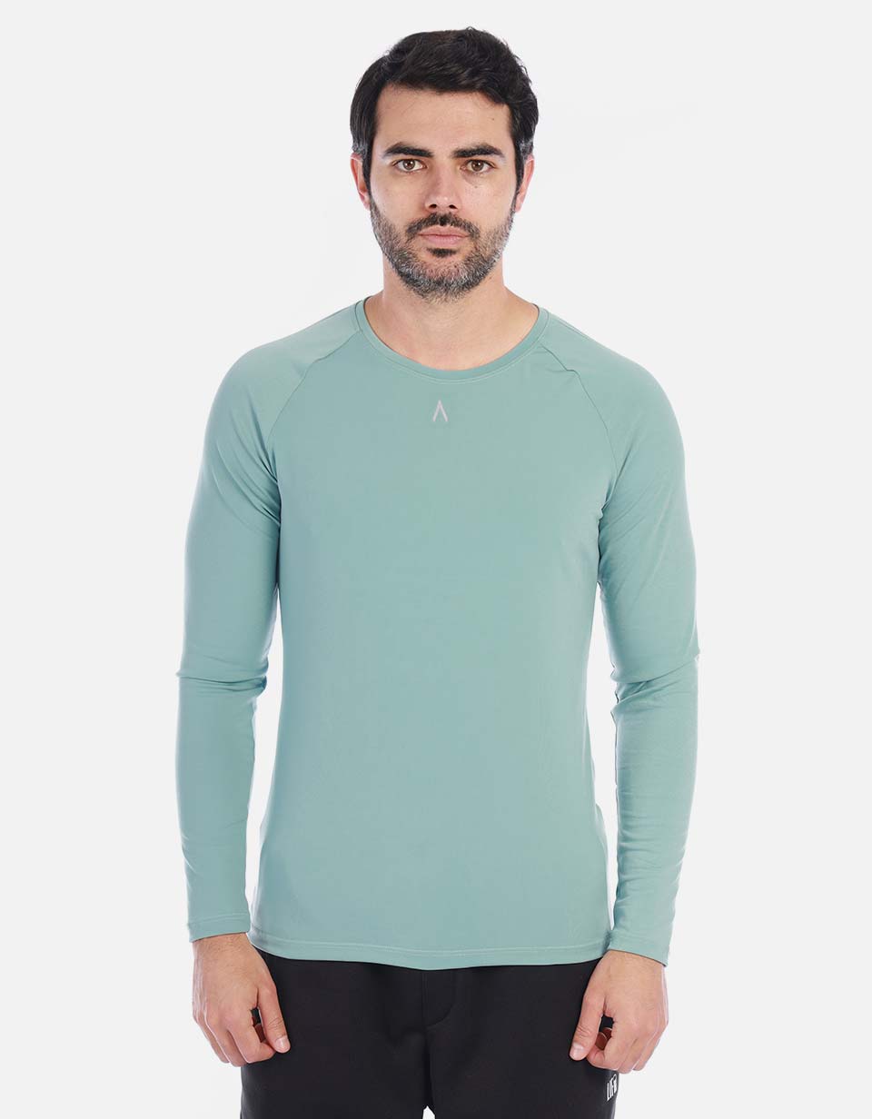 Camibuso licrado Hombre unicolor