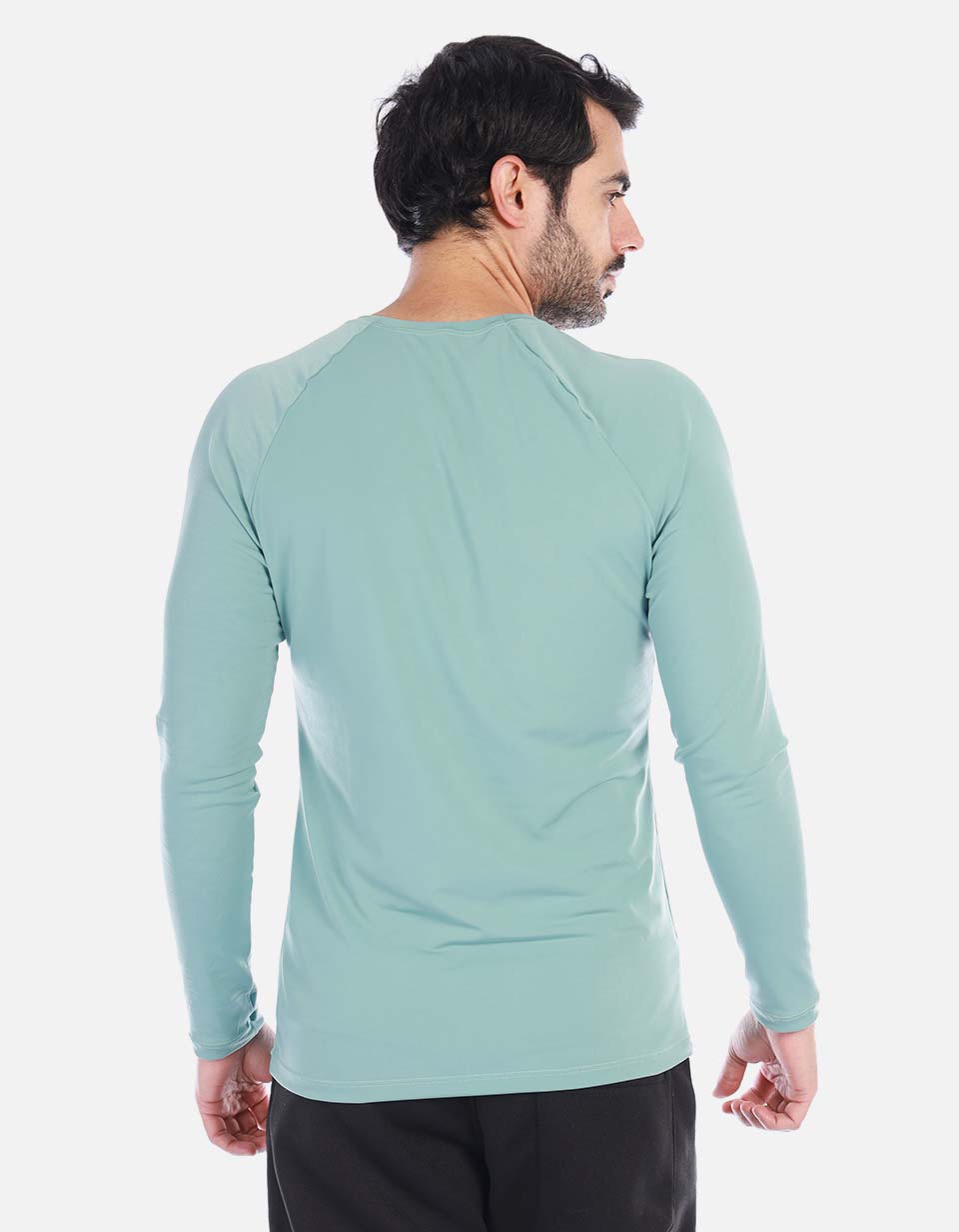 Camibuso licrado Hombre unicolor