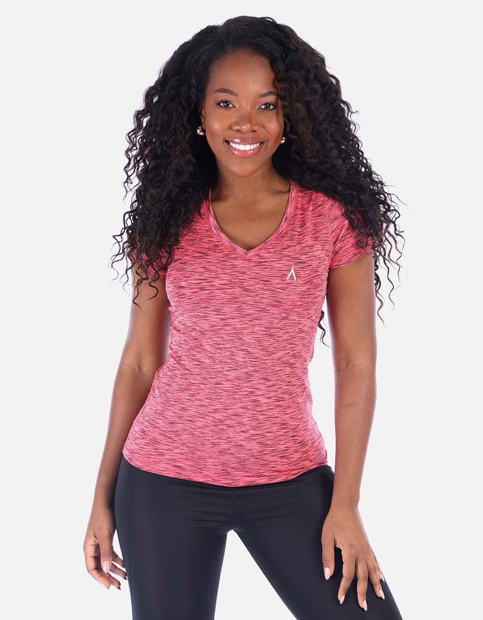 Camiseta deportiva para Mujer cuello V