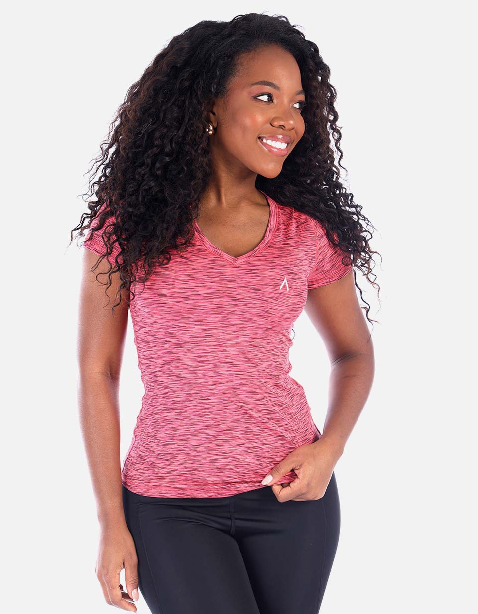 Camiseta deportiva para Mujer cuello V