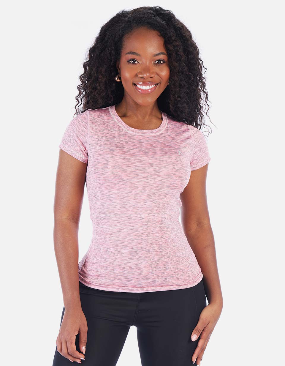 Camiseta deportiva para Mujer cuello redondo