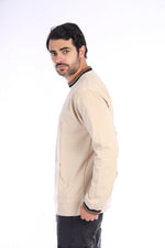 Buzo cuello redondo para hombre con estampado