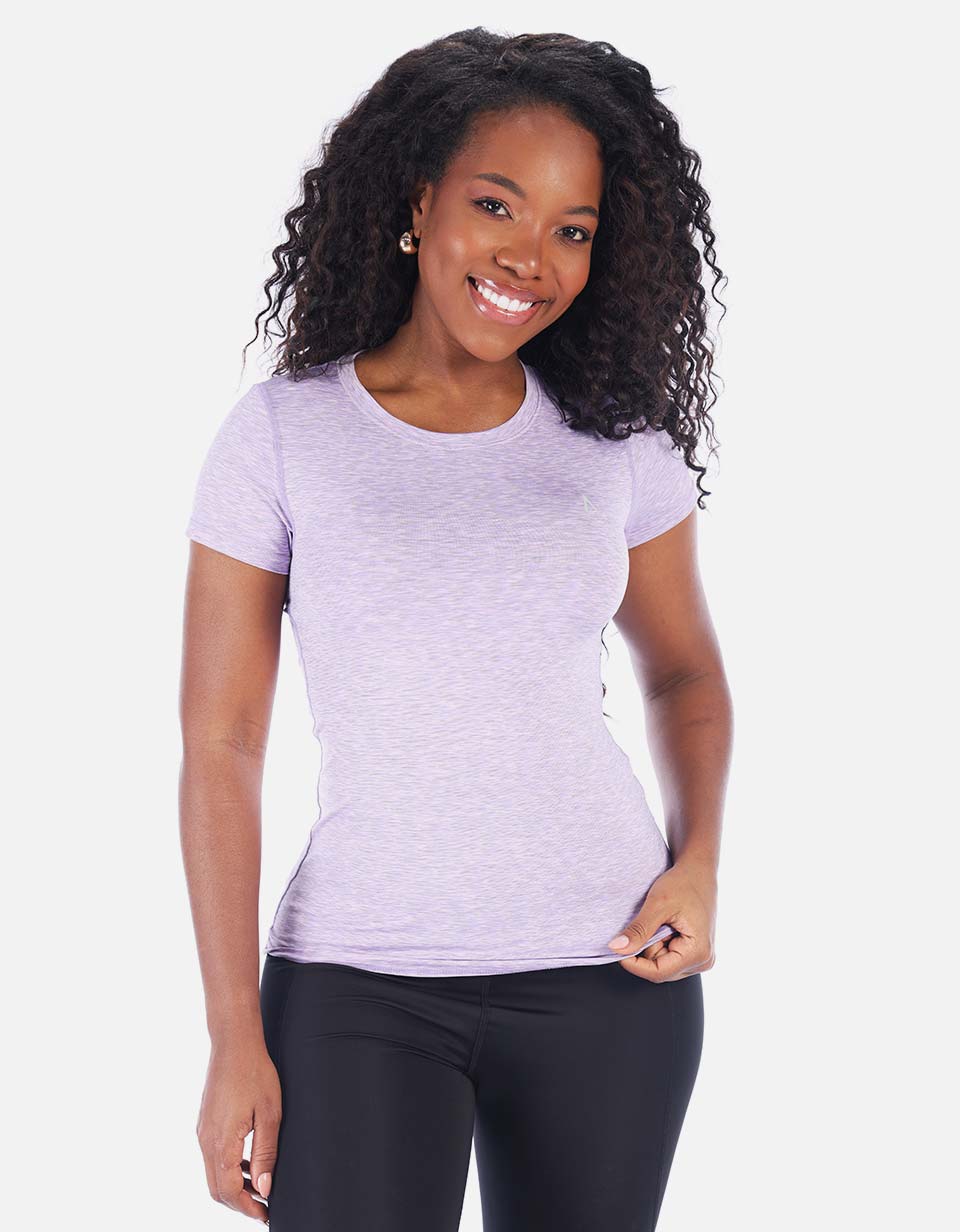 Camiseta deportiva para Mujer cuello redondo