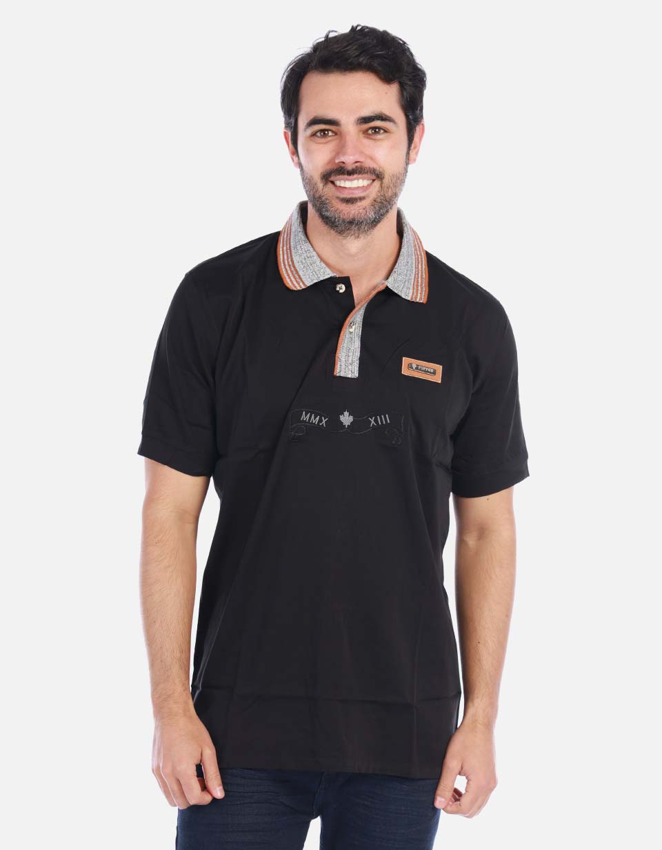 Camiseta tipo polo Hombre casual Versátil