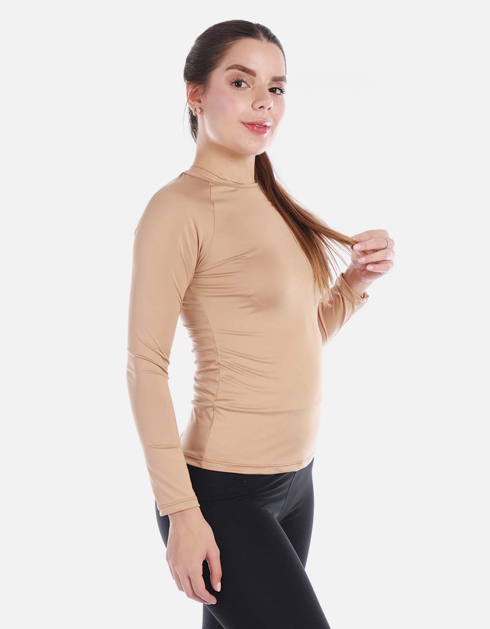 Camiseta Deportiva Mujer Manga Larga