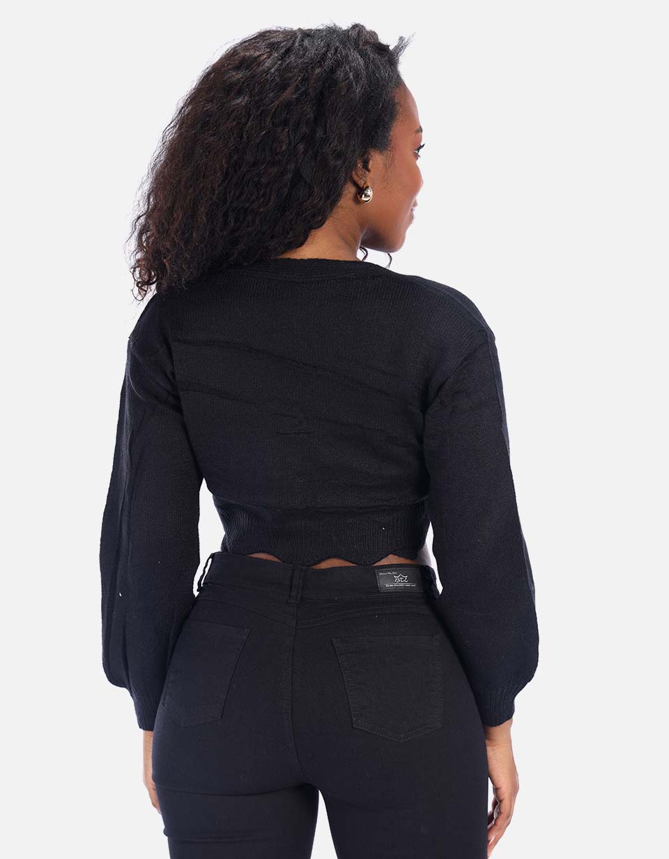 Set Cardigan y Top Mujer