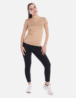 Camiseta deportiva Cuello V Manga corta