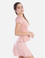 Camiseta cuello en V Mujer de estilo casual