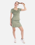 Camiseta cuello en V Mujer de estilo casual