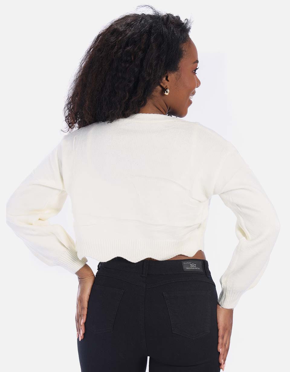Set Cardigan y Top Mujer