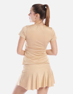 Camiseta cuello en V Mujer de estilo casual