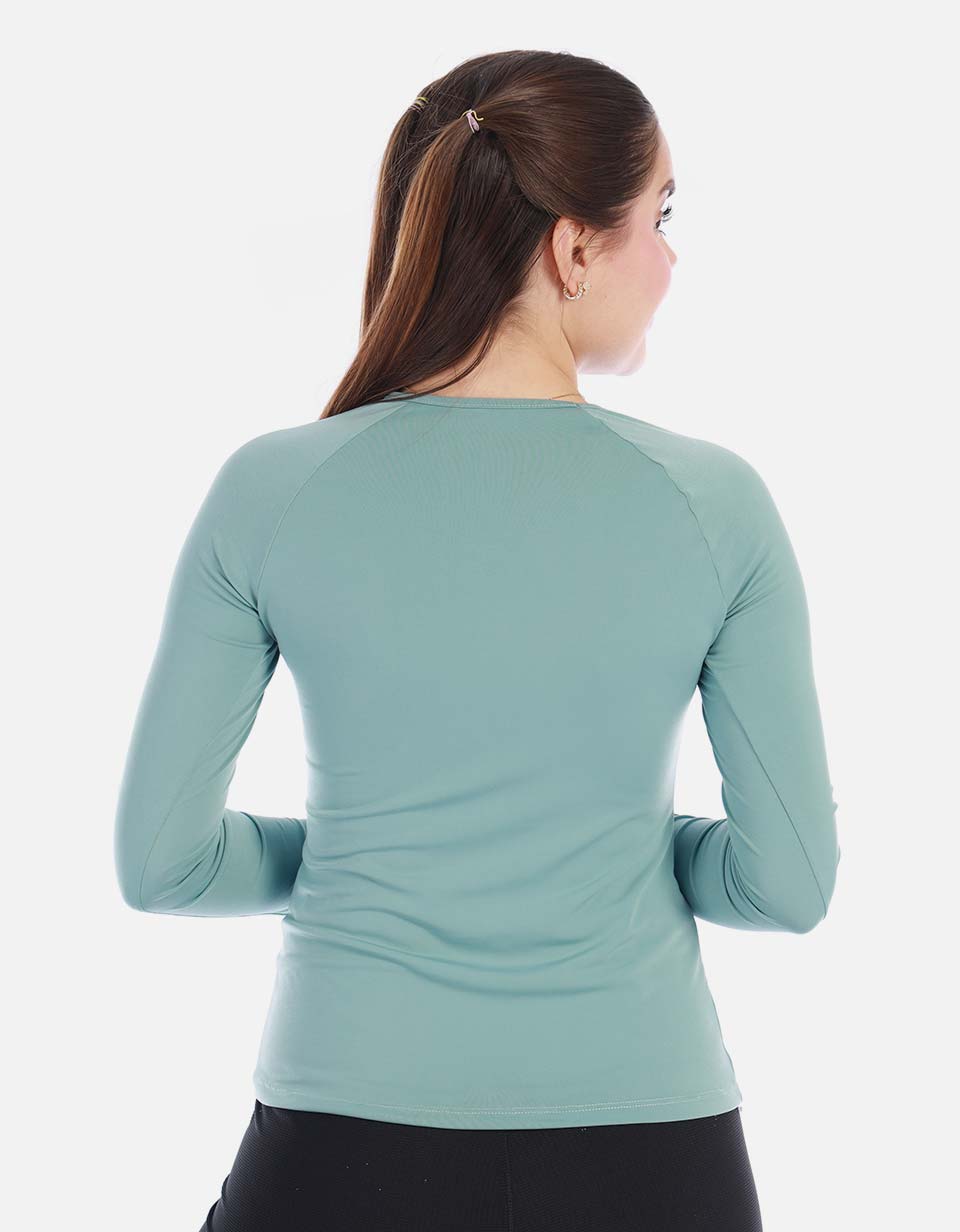 Camiseta Deportiva Mujer Manga Larga