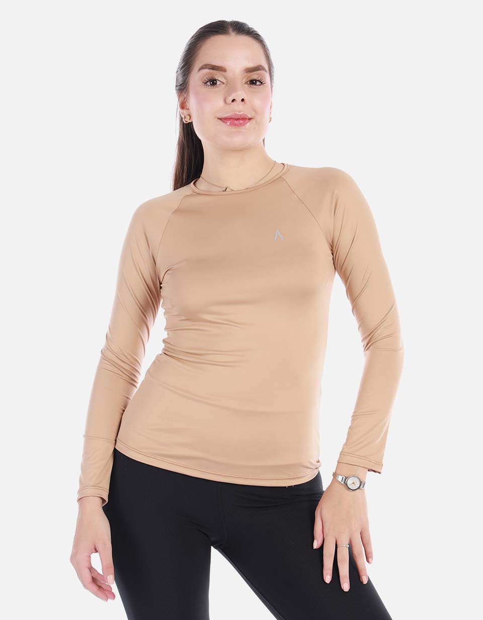 Camiseta Deportiva Mujer Manga Larga